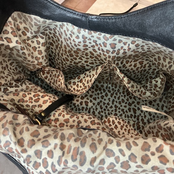 SORAL‎ New York Black Leather Convertible Shoulder Handbag - Picture 10 of 10